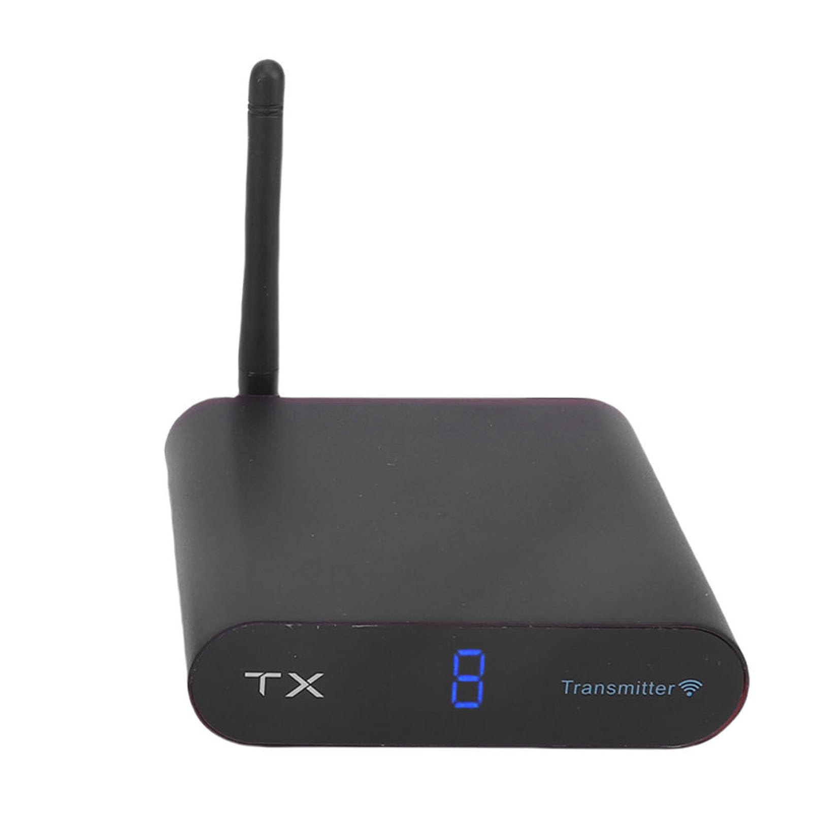 Annadue Émetteur et Récepteur AV sans Fil, Kit Audio Vidéo Longue Portée 5,8 GHz 300 M, Affichage Numérique 8 Canaux, Prise en Charge PAL NTSC, Technologie Anti-interférence (1)