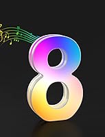 Vista 1 de Letras con luces LED de marquesina, letreros luminosos para bodas, fiestas de cumpleaños, Navidad, hogar, bares, decoración de pared, sincronización