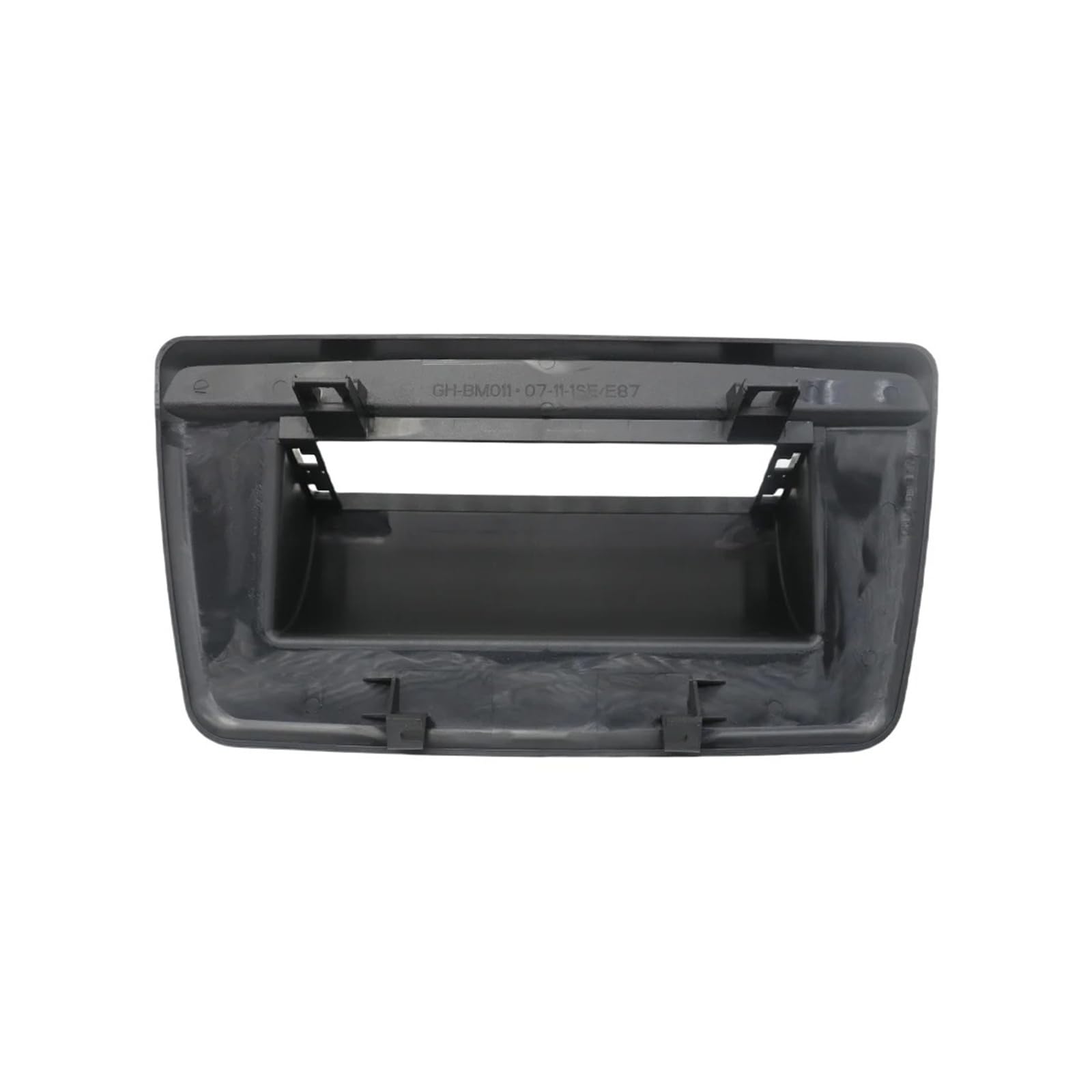 Mascherina Autoradio Cornice Stereo 12.3 Pollici 31.242 Cm per BMW 1 Serie E81 E82 E87 2007-2011 Installazione Autoradio Dvd GPS Mp5 Fascia Plastica Panelframe