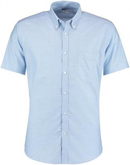 トップス Square Tail Oxford Short Sleeve Shirt XL Men's Pinpoint Oxford Short-Sleeve Shirt with Button-Down