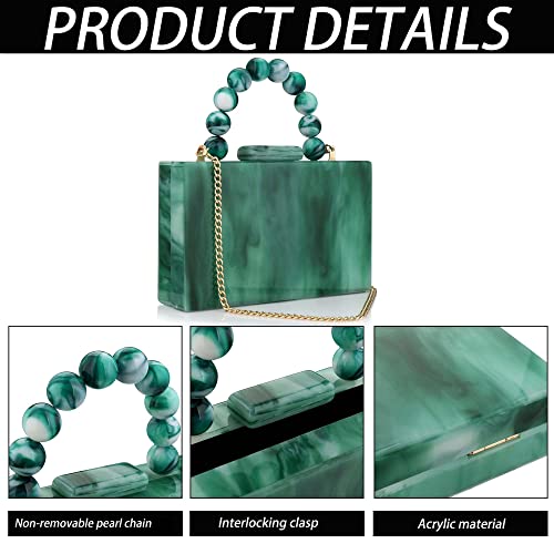 Image of Women Acrylic Clutch Purse Leopard Print Evening Bag Chain Formal Handbag Party Bridal Wedding Clutch Purse for Women