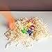 Boland 30830 - Gummiball-Set Marmor, 6 marmorierte Gummibälle, Größe je Ball 3 cm, Flummi, Geschenk, Give-Away, Spielzeug, Pinata-Füllung, Wundertüte