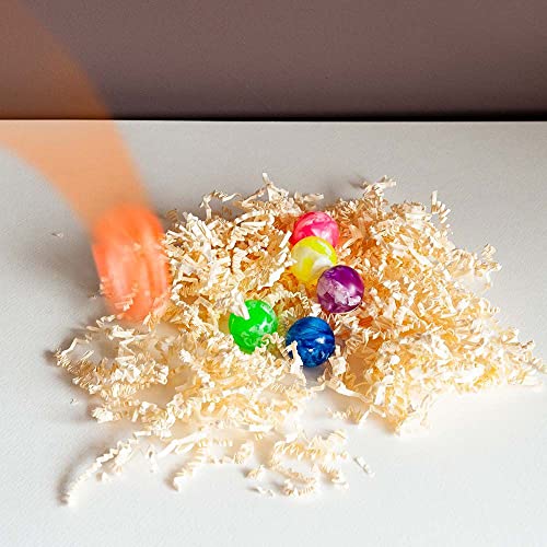 Boland 30830 - Gummiball-Set Marmor, 6 marmorierte Gummibälle, Größe je Ball 3 cm, Flummi, Geschenk, Give-Away, Spielzeug, Pinata-Füllung, Wundertüte