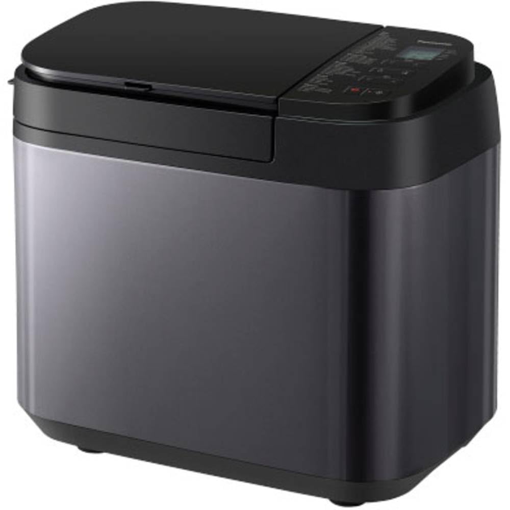 Panasonic SD-​YR2540 Machine à pain, avec 32 programmes, 14 programmes automatiques, distributeur de levure, cuisson sans gluten, minuterie, gris foncé