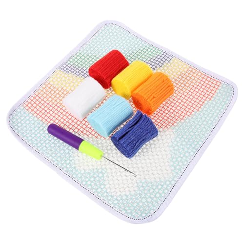 Kit de bordado para alfombra diy y decoración acogedora de salón