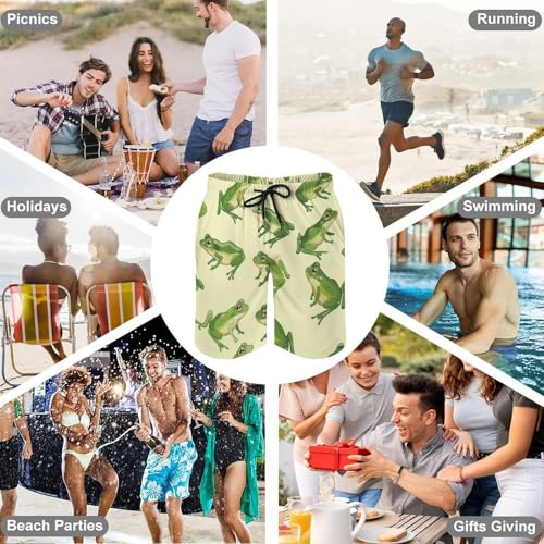 Short de surf à séchage rapide pour homme confortable en plage