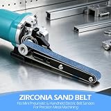 40 sztuk taśmy ścierne 9 x 533 mm metalowe ziarno 40/60/80/120/240/400
