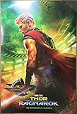 THOR RAGNAROK MOVIE POSTER 2 Sided ORIGINAL INTL Advance 27x40 CHRIS HEMSWORTH