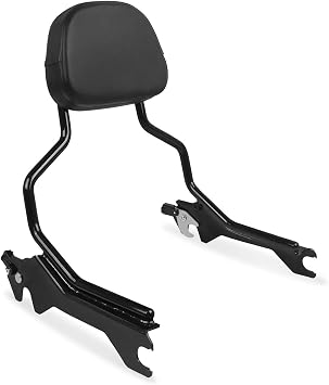for Harley Fat Boy for Breakout 114 FXBRS FXBR FLFB FLFBS 2018-2023 Rear Detachables Backrest Luggage Rack Pad Motorbike Back Rests