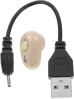 Generic Fones De Ouvido Invisíveis + Fones De Ouvido Sem Fio Fones De Ouvido Esportivos Fone De Ouvido Estéreo Fone De Ouvido Único Fone De Ouvido Intra-Auricular Tampões De Ouvido Único