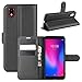 Produktbild betterfon | ZTE Blade A3 2020 Hülle Handy Tasche Handyhülle Etui Wallet Case Schutzhülle mit Magnetverschluss/Kartenfächer für ZTE Blade A3 2020 Schwarz