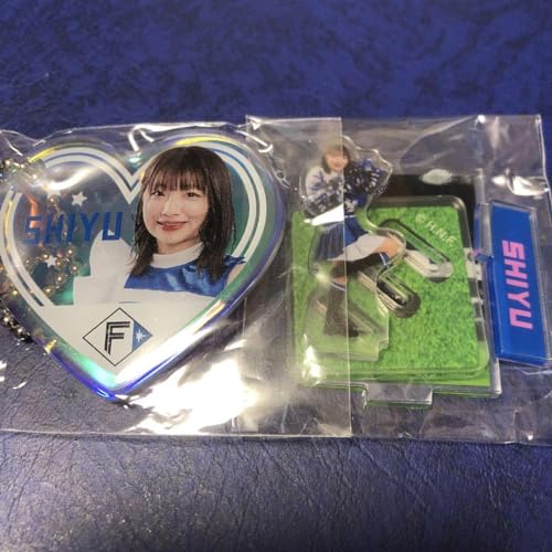 田中心優 オーロラアクリルキーホルダー ミニアクリルスタンド ファイターズガール