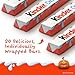 Kinder Chocolate, Milk Chocolate Bar with Creamy Milky Filling, Individually Wrapped, Snack Size, 20 Count Bag, 8.8 oz