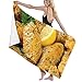 Toallas de baño Grandes,Deliciosas Alitas De Pollo,Toallas de Playa suavidad Toallas de multipropósito,80 x 130cm