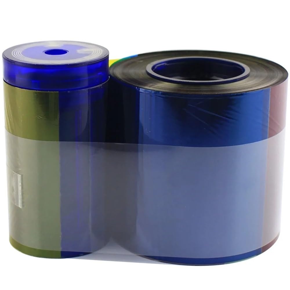535000-003 Kit nastro YMCKT adatto for stampante for schede serie Datacard CP/CD, inclusa scheda di pulizia e rullo