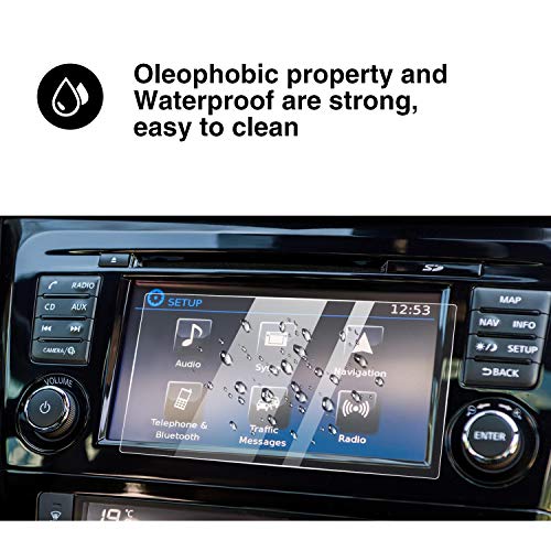 YEE PIN navigatie beschermfolie Qashqai J11 displaybescherming GPS gehard glas bescherming auto accessoires (7 inch) - Image 6