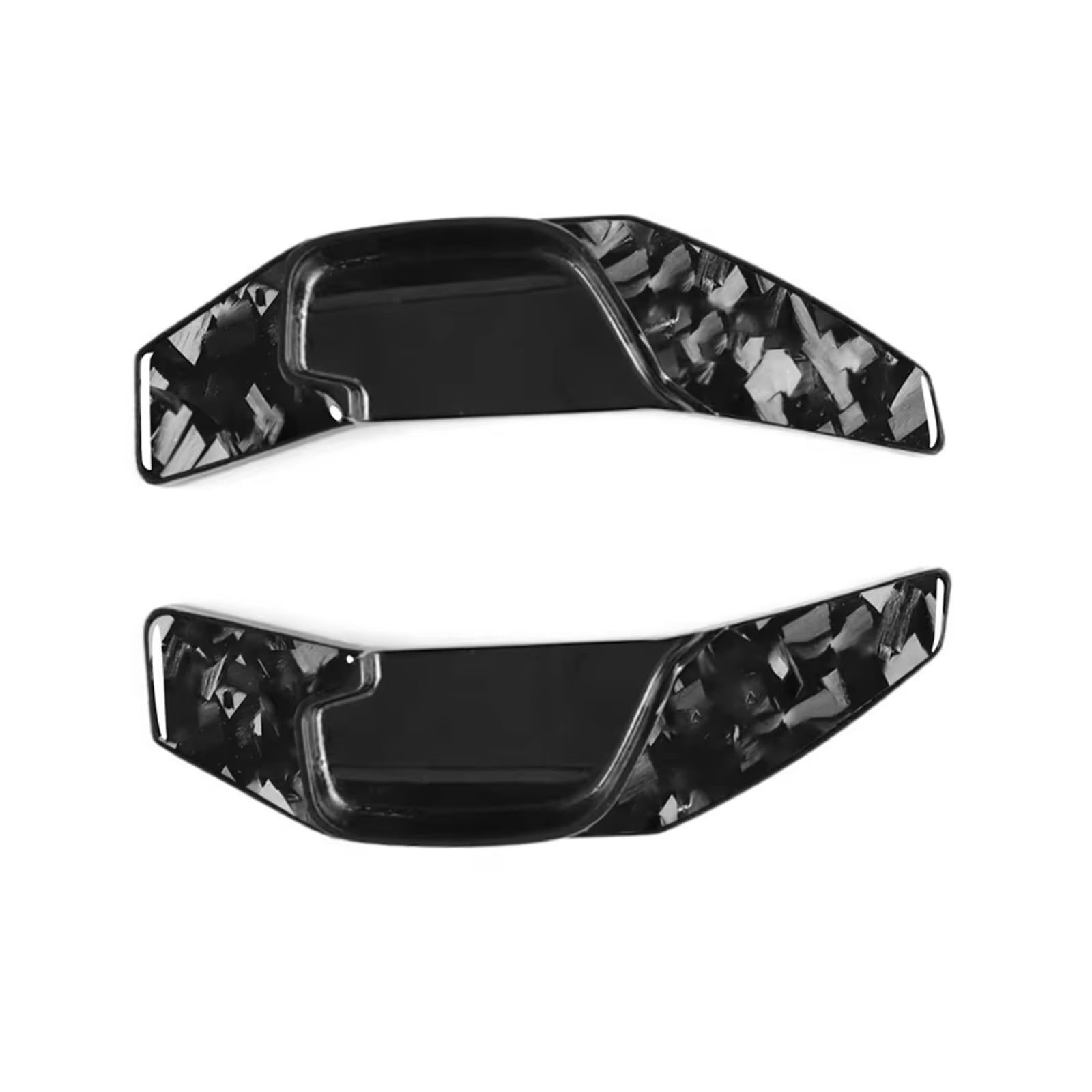 Rasfhyg Forged Pattern Paddle Shifter Extensions Compatible With Toyota For Camry 2009 2010 2011 2012 2013 2014 2015 2016 2017 Car Steering Wheel Shift Paddle Extension Car Styling Replacement(Forged Pattern)