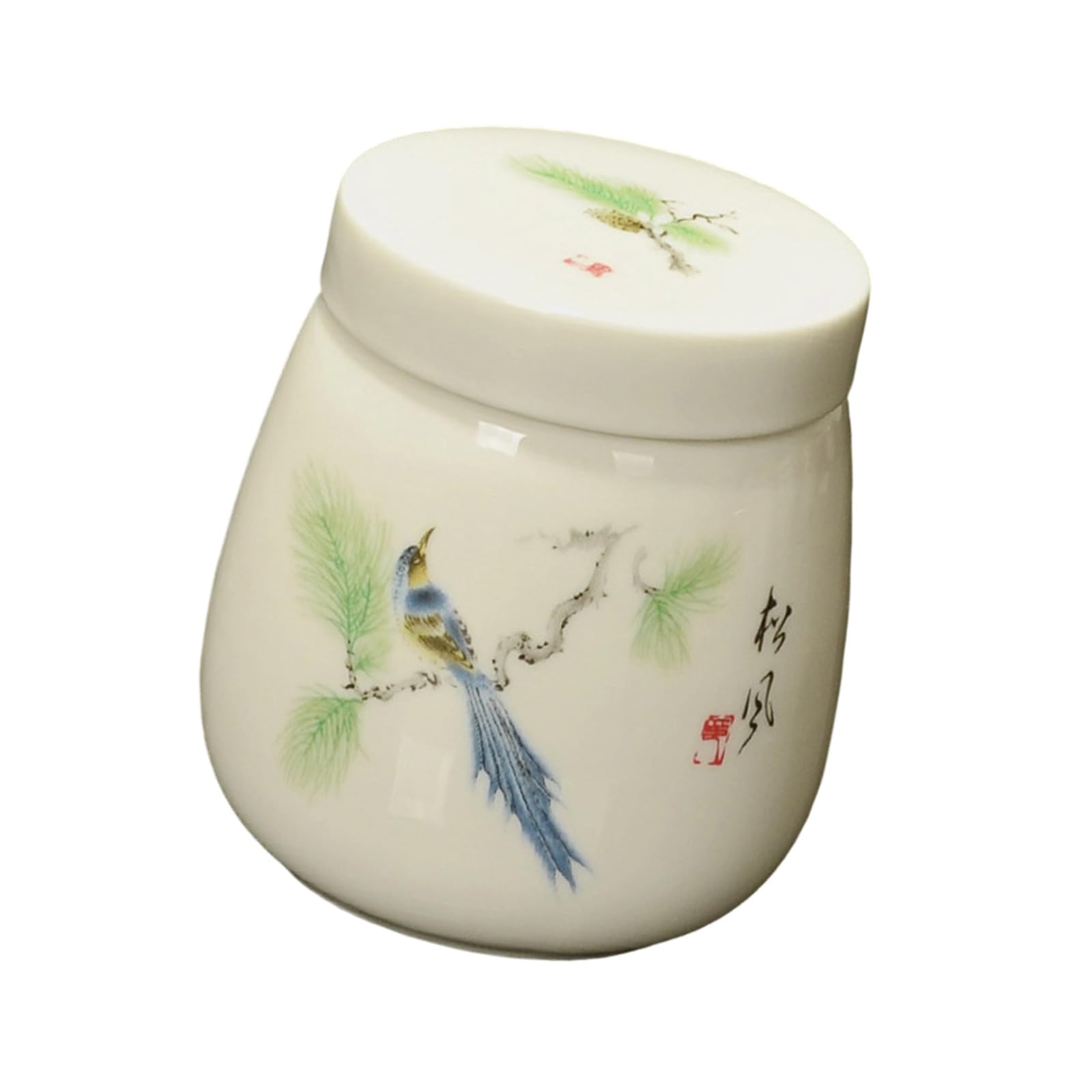 Buxuaaaa Matsukaze Chinese Ceramic Food Container 220Ml With Cover Coddled Eggs Cup Great For Steaming Boiling And Keep Meals Warm Food Storage Pots
