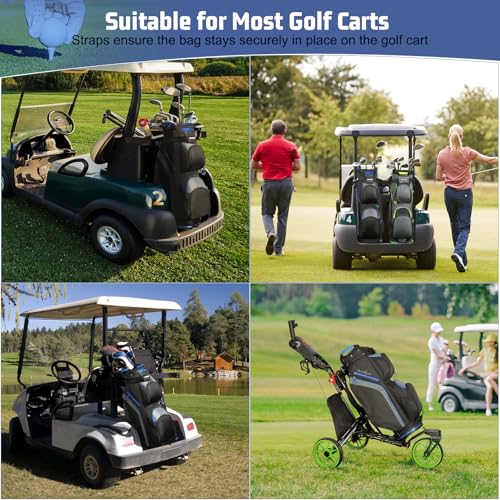 Beutyal 15-Way Golf Cart Bag