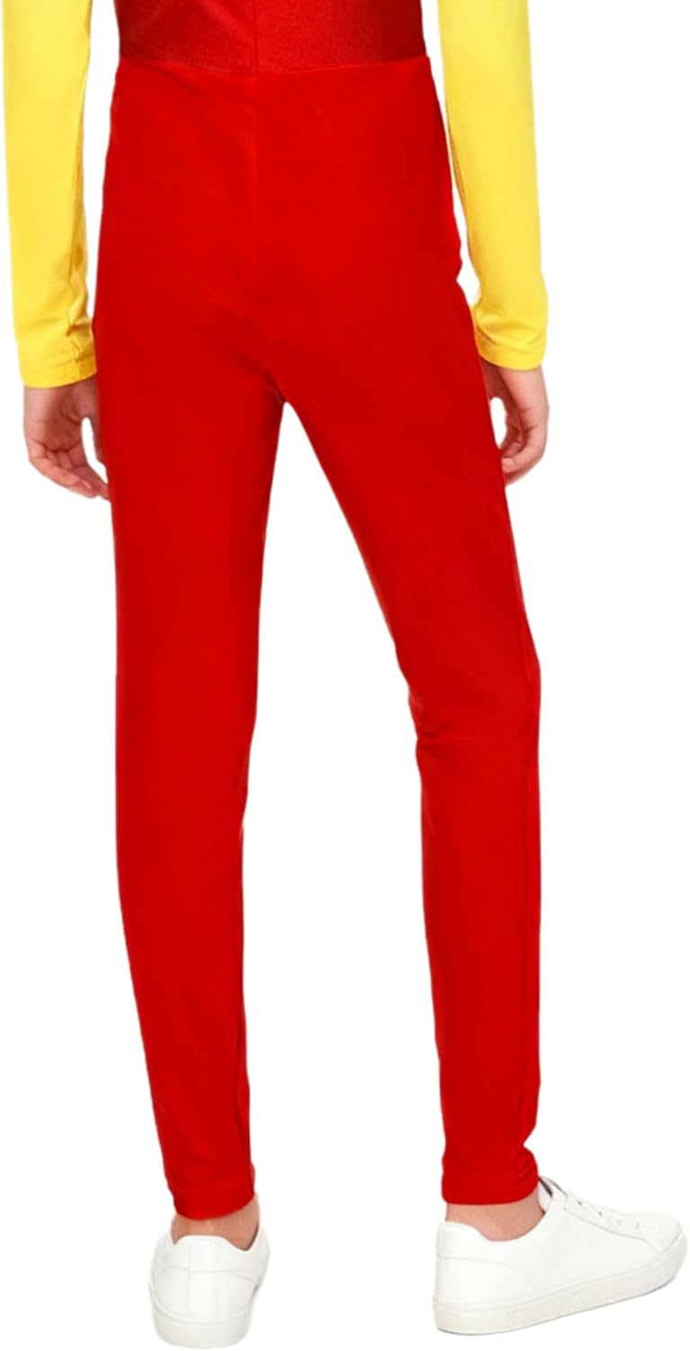 Yhong Kids Boys Sports Leggings Gymnastics Competition Pants Dance Training Leggings Skating Athletic Pants