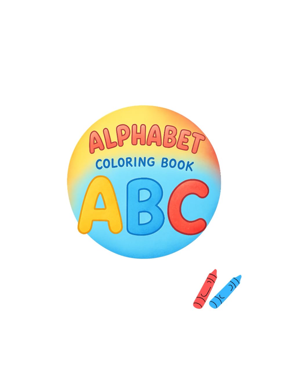 Early Learning Alphabet Coloring Book