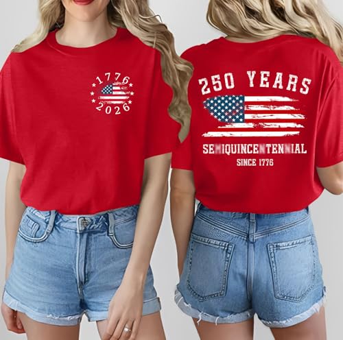 Image of Ithalt Women 4th of July Shirt Fourth of July Shirts USA Sequin Tshirt American Patriotic T-Shirt Stripes Tee Tops