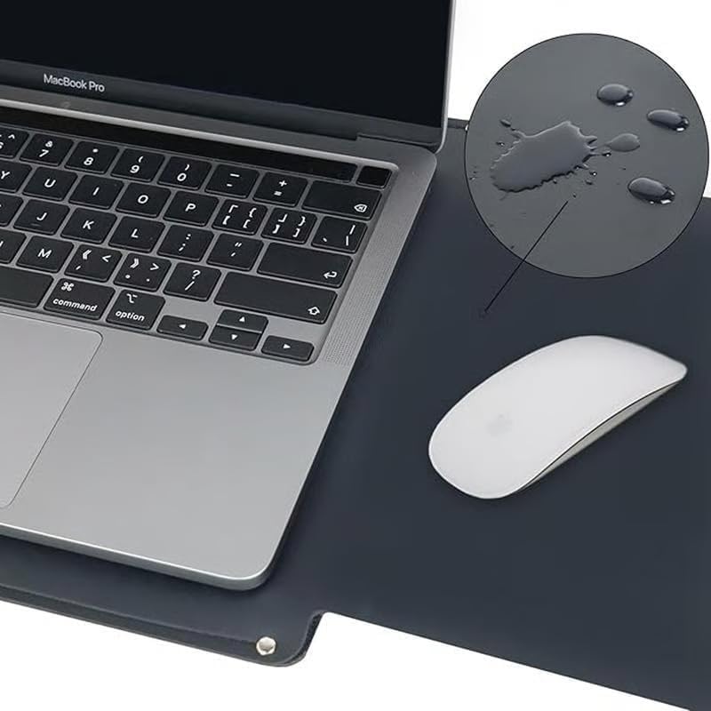 Miniatura 2 de Bolsa de cuero impermeable de 14 a 16 pulgadas, 2 piezas para computadora portátil para mujer, juego de 2 bolsas para laptop para mujer, maletín de