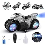 【40+ Min. Laufzeit】Ausgestattet mit 2 Batterien läuft das RC Car für jede Batterie bis zu 20 Minuten. 2 Batterien für 40 Minuten Laufzeit! Mit der 2,4 GHz Anti-Interferenz-Technologie, Unser RC Car kann problemlos bis zu 40-50 Meter gesteuert werden.Die starke sendeleistung bedeutet auch, dass keine signalstörungen auftreten, wenn mehrere spieler gleichzeitig mit Ihnen an den start gehen.Dadurch können Ihre kinder und ihre freunde zusammen spielen und gemeinsam spielen.