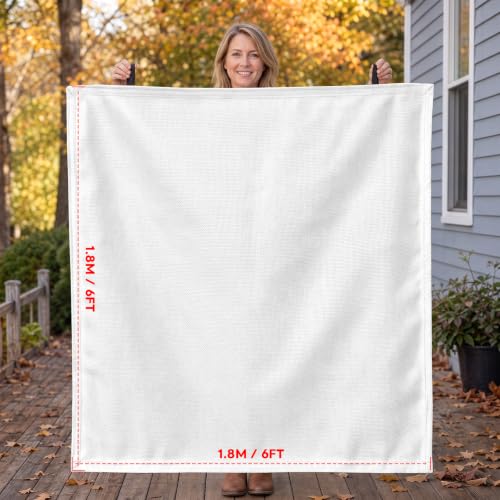Image of Mondoshop Emergency Fire Blanket for Kitchen & Home 2 Pack, 71 inch x 71 inch