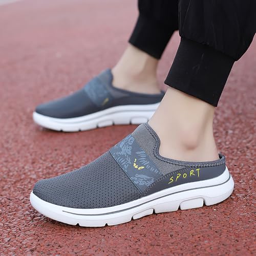 Zapatos deportivos de malla de punto unisex con plataforma de cuña 7