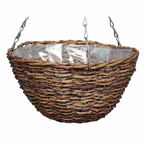 Preisvergleich Produktbild Hängeampel Rustikal 35 cm Natur