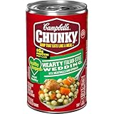 Campbell’s Chunky Healthy Request Soup, Hearty Italian Wedding Soup with Meatballs and Spinach, 18.6 oz Can