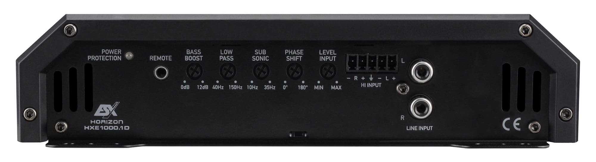 ESX HXE1000.1D | Monoblock Class D Digital Verstärker Endstufe 550 Watt RMS Ausgangsleistung