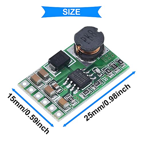 Image of 2PCS DC-DC Buck Converter 4.5V-27V to 3V 3.3V 3.7V 5V 6V 7.5 9V 12V Step Down Power Supply High Efficiency Voltage Regulator Module DD2712SA with Pin Header