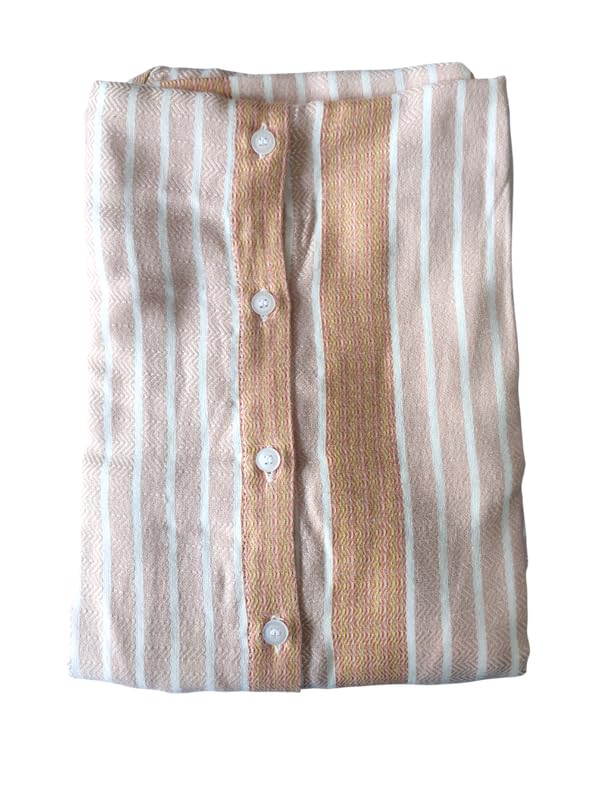 Image of MENMAII Women's [L-4XL] Full Open /Front Buttoned [a Kind of Adaptive Clothing] Multipurpose Nighty for Maternity /Pregnancy /Elderly /Patient /Feeding /Hospital Purpose Nighty Calf Length