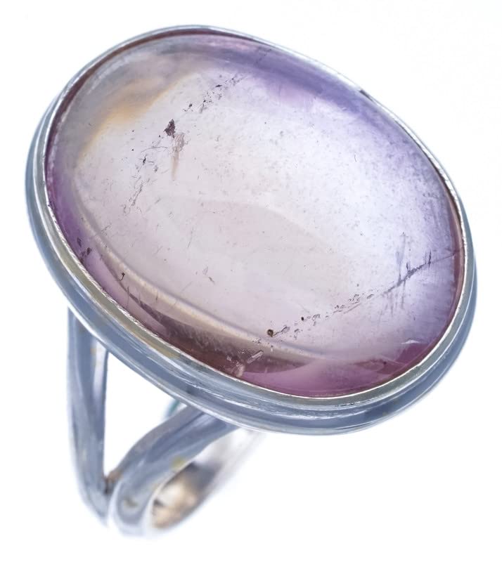 Bague quartz naturel argent 925 réglée contre l'oxydation des bijoux