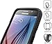 GALAXY S6 CASE iWIRE® Samsung Galaxy S6 G920 (All Carriers 2015) IROB Black Rugged Impact Armor Hybrid Kickstand Cover with Belt Clip Holster Case + iWIRE® Touch Screen Pen