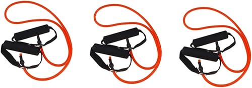 BESPORTBLE 3 pcs Resistance Bands with Handle Exercise -Rope Stretch Band Stretch Belt Yoga Rope Work Out Bands Exercise Resistance Bands Exercise