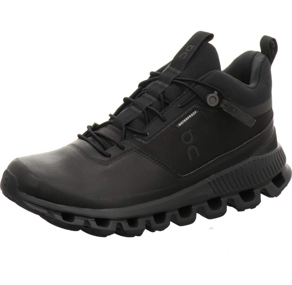 On Running Womens Cloud Hi Waterproof Textile Synthetic Trainers