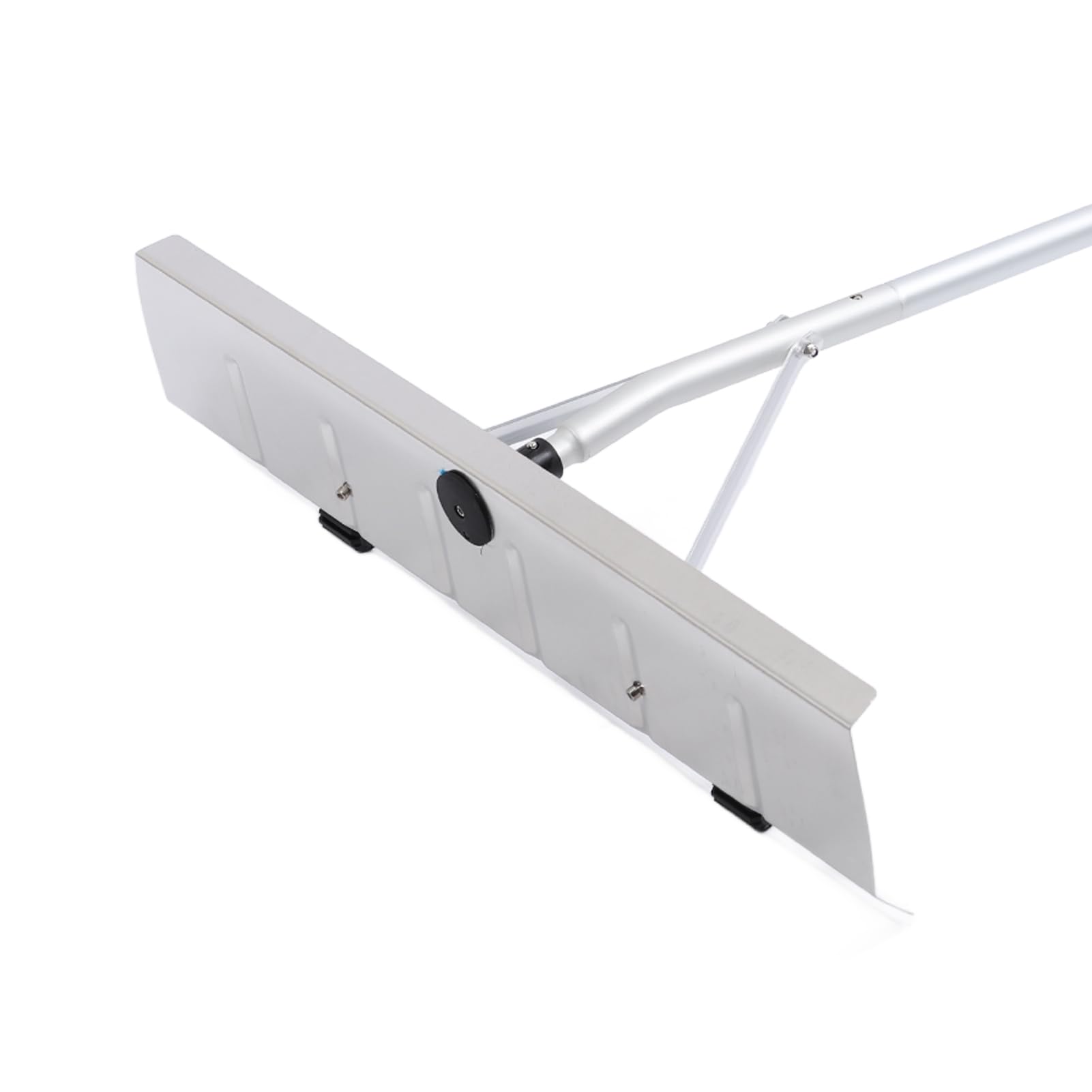 Fdit Rastrillo Telescópico para Techo de Nieve con Ruedas, Extensible de 20 Pies | Aleación de aluminio con mango TPE, se adapta a techos de automóviles, patios, deslizador sobre ruedas reduce el raspado,