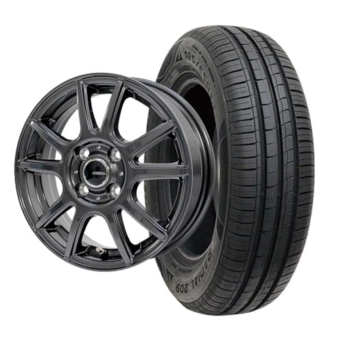 Amazon | 165/60R15 ホイールセット MINERVA 209+S10 15x4.5 +45 100x4