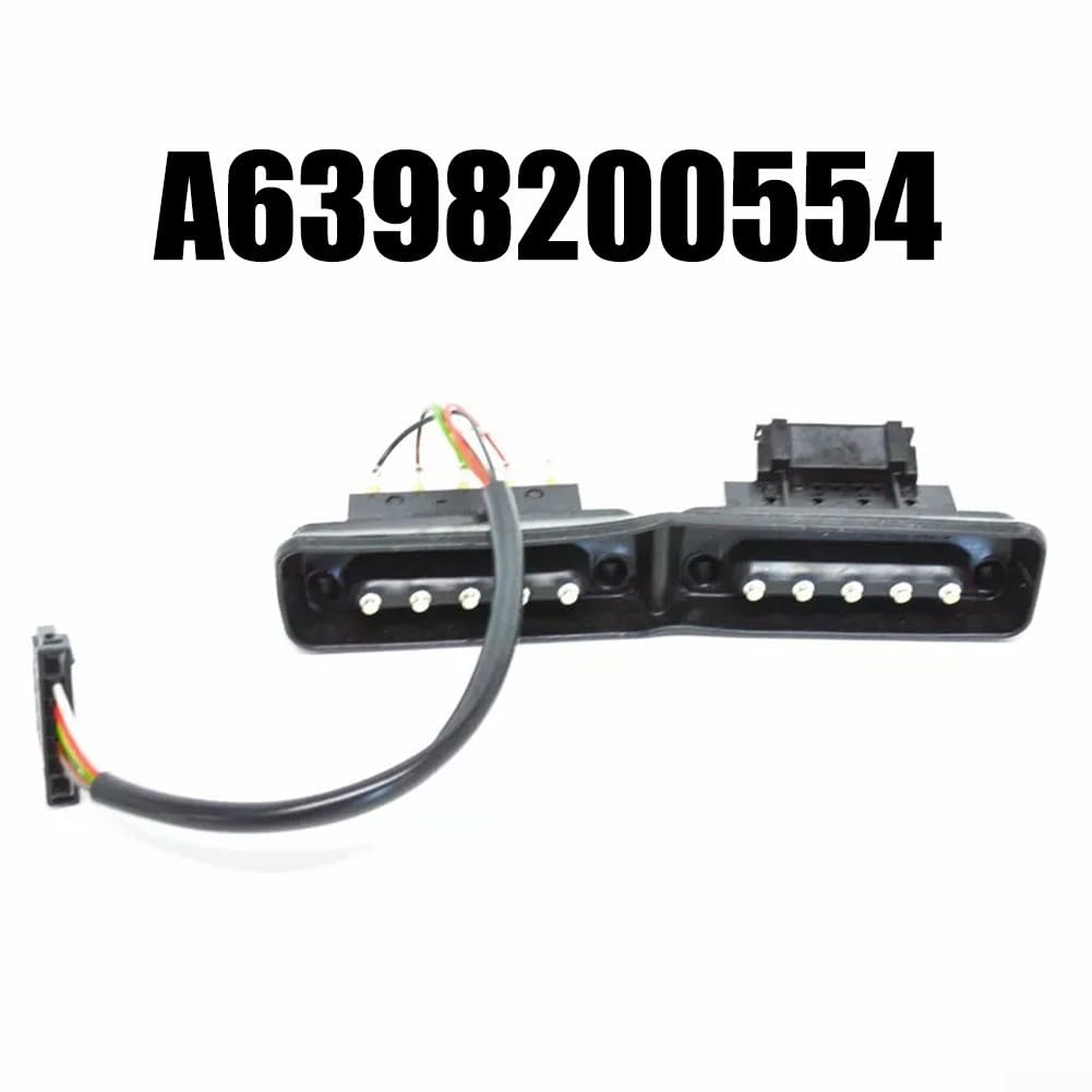 Zilimontt Interrupteur de contact pour porte coulissante électrique W639 pour Vito pour Viano, remplacement facile à l'usure, installation simple et conviviale