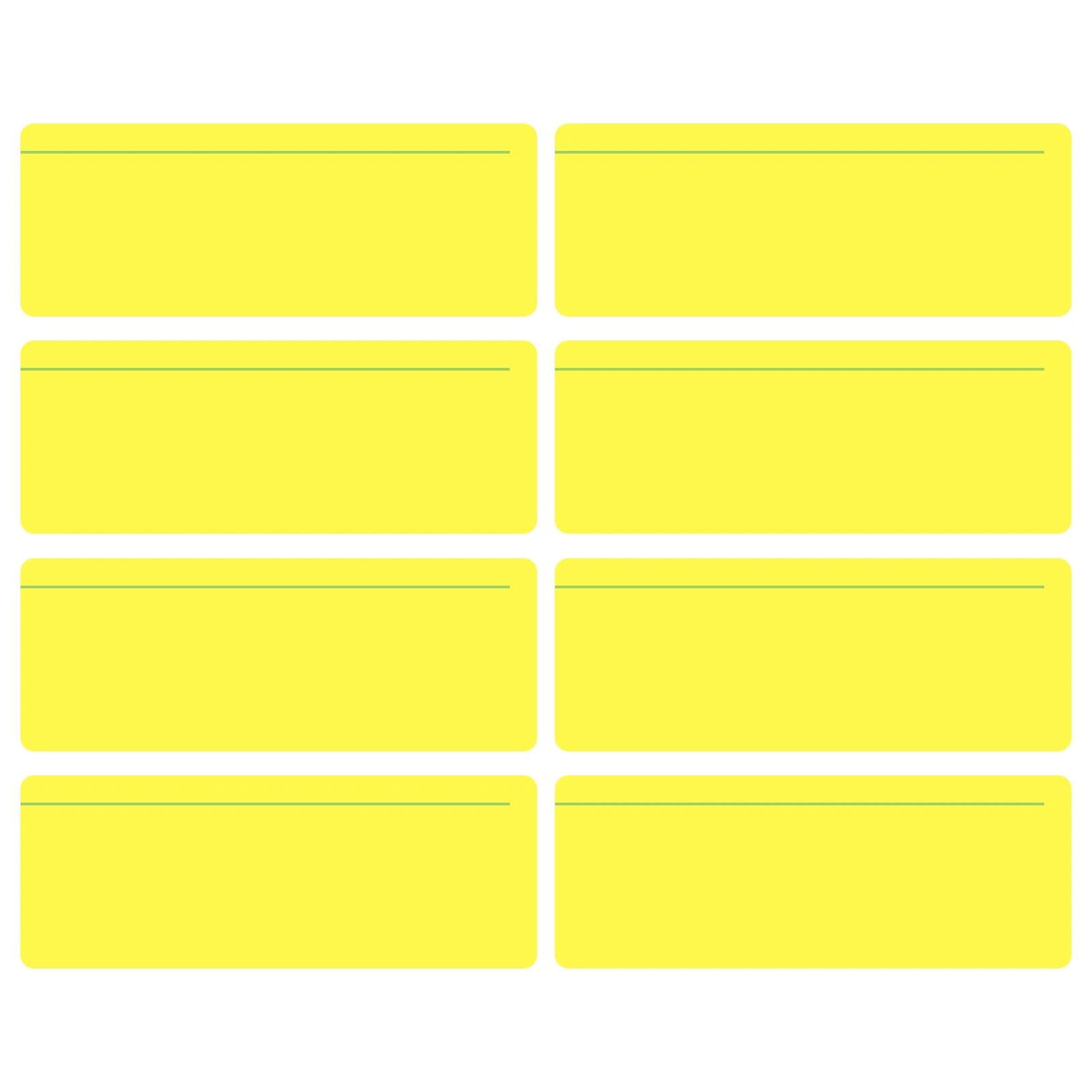 8pcs Yellow Overlays for Dyslexia Overlays Reading Ruler Guided Reading Strips Yellow Tracking Highlight Colored Overlay Bookmark Reduce Visual Stress Teacher Teaching Supplies for Classroom