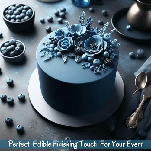 Image of Confect Sugar Paste | Edible Sugar Paste | Fondant for Cake Decoration | Chef's Choice for Cake Decorating (250g (Pack of 1), Royal Blue)