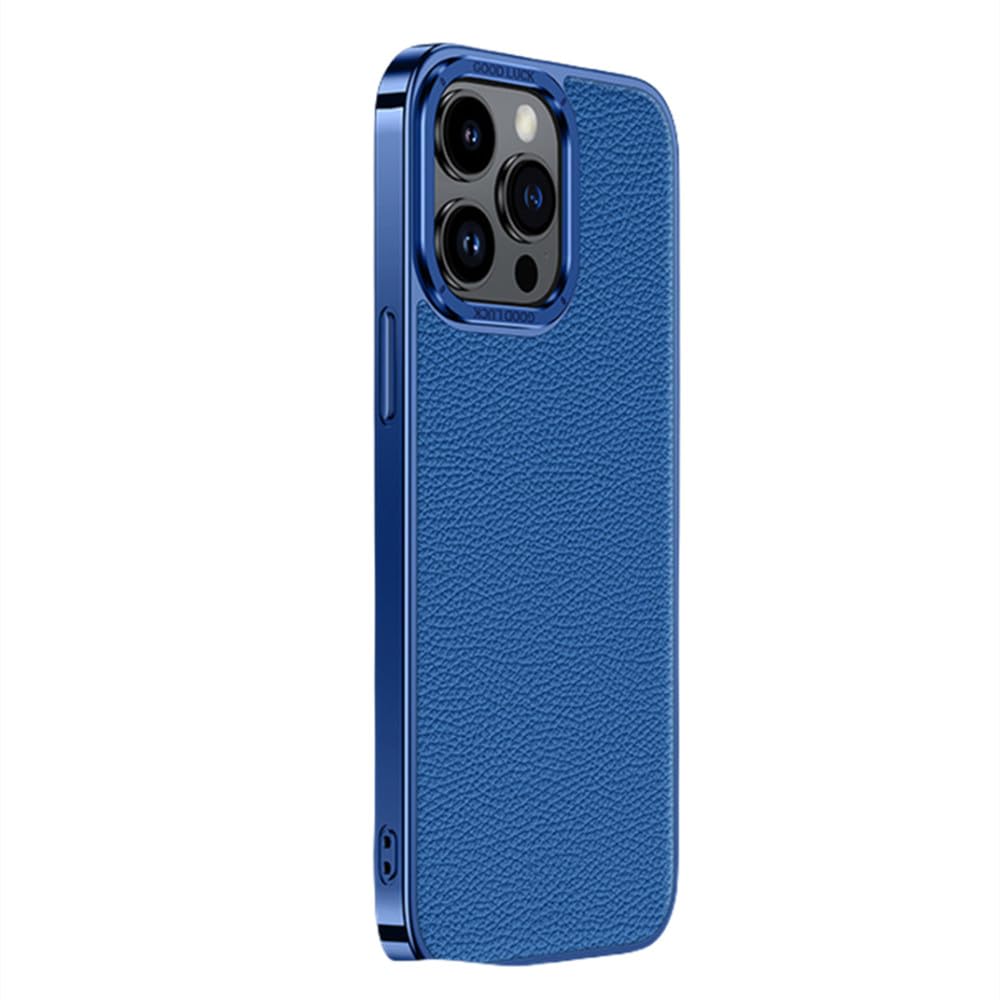 Étui en cuir ENILSA pour iPhone 15 Pro fin et résistant aux rayures - 7