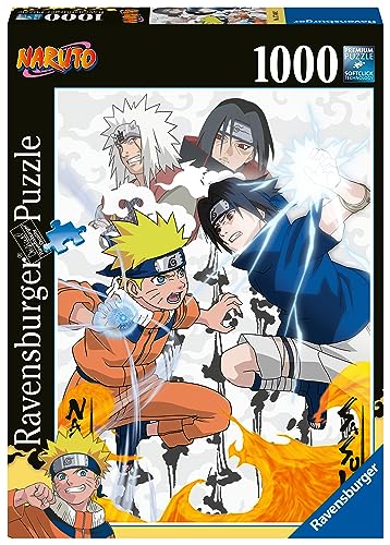 Ravensburger Naruto Manga Merch - 1000 Piece Jigsaw Puzzle for Adults and Kids Age 12 Years Up