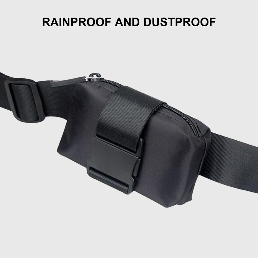 Pochette de Traqueur de Traction pour Chien,Sac de Transport pour Localisateur Animaux de Compagnie avec Sangle Réglable de 50 a 80cm pour Appareils de Localisation de Bétail(Localisateur Non Inclus)