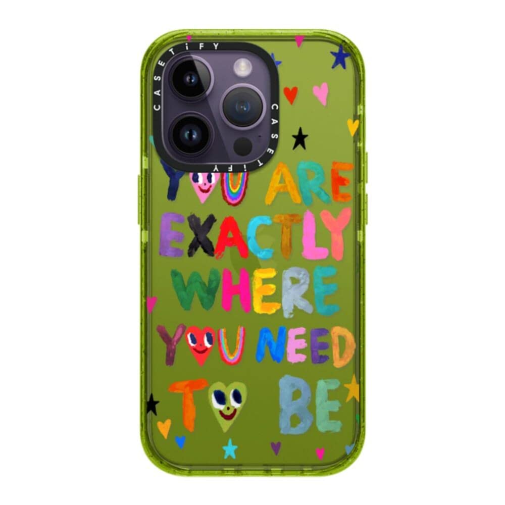 Coque iPhone 14 Pro CASETiFY Impact antichoc You are Exactly - 8