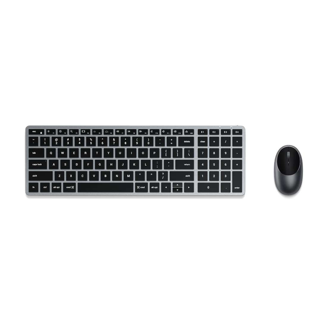 Satechi Slim X1 bluetooth backlit toetsenbord Grijs