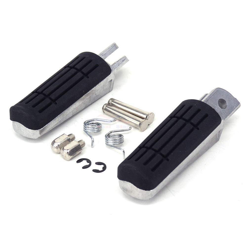 For YAMAHA TDR 125R FZ6 FZR FZS XJ-N XJ-S YZF-R6 600 MT03 XJ900S TDM900 BT1100 FZ1 FZ6R, Motorcycle Foot Pegs Footrest Pedals